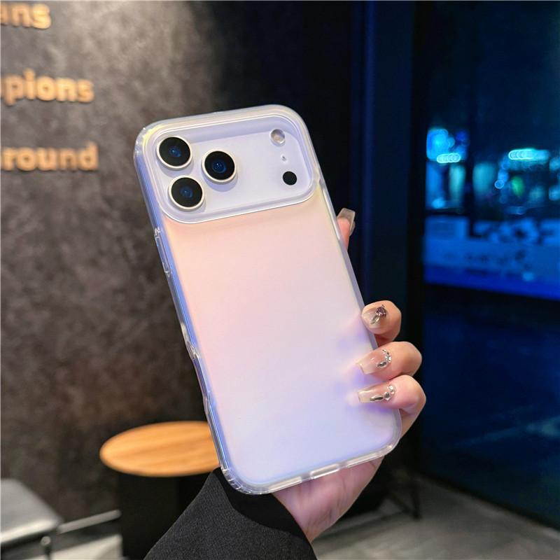 Подходит для чехла на мобильный телефон iphone17 Apple 17promax лазерный градиентный 17Pro хамелеон Samsung магнитный чехол