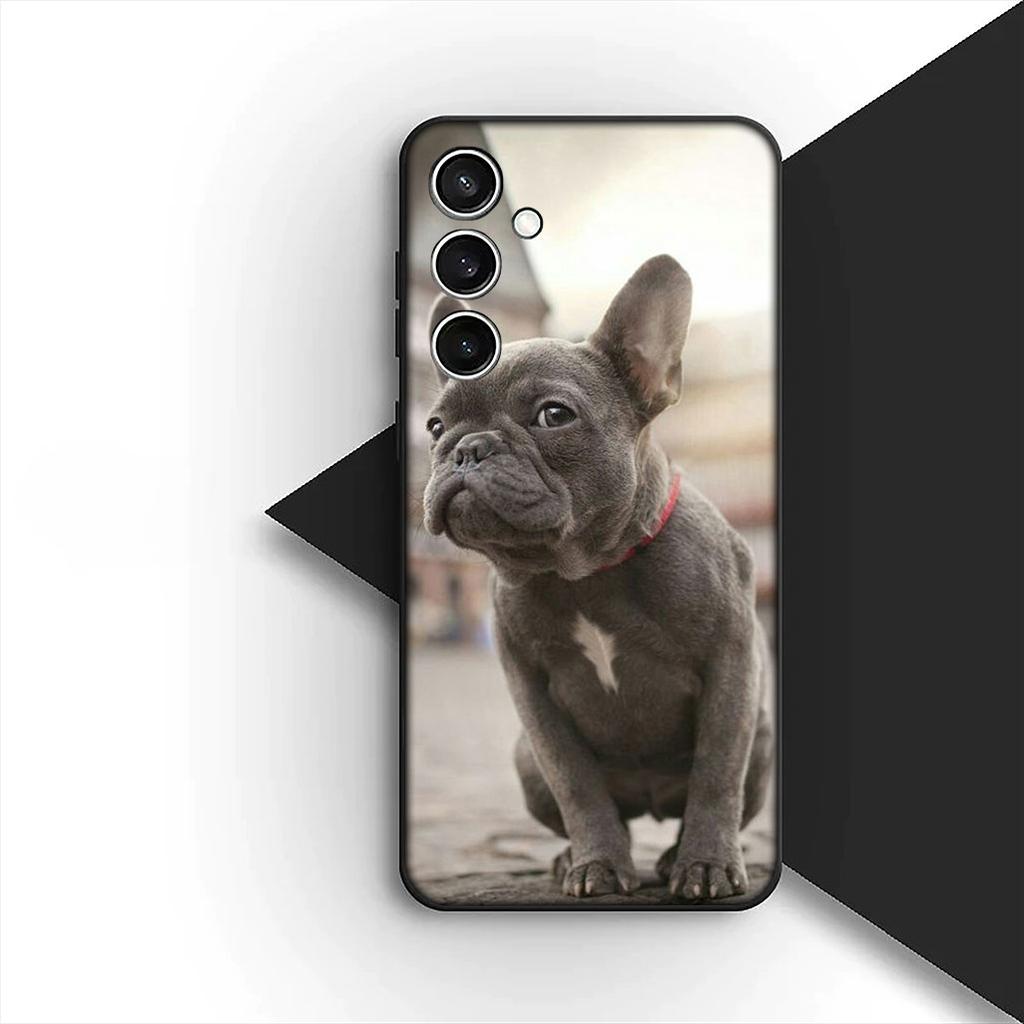 Чехол для Xiaomi Poco C75 C65 C85 X7 X6 M8 F7 F8 Ultra F6 Pro MI PocoF7 Корпус Силиконовый Чехол для Телефона Лапа Французский Бульдог Собака Искусство