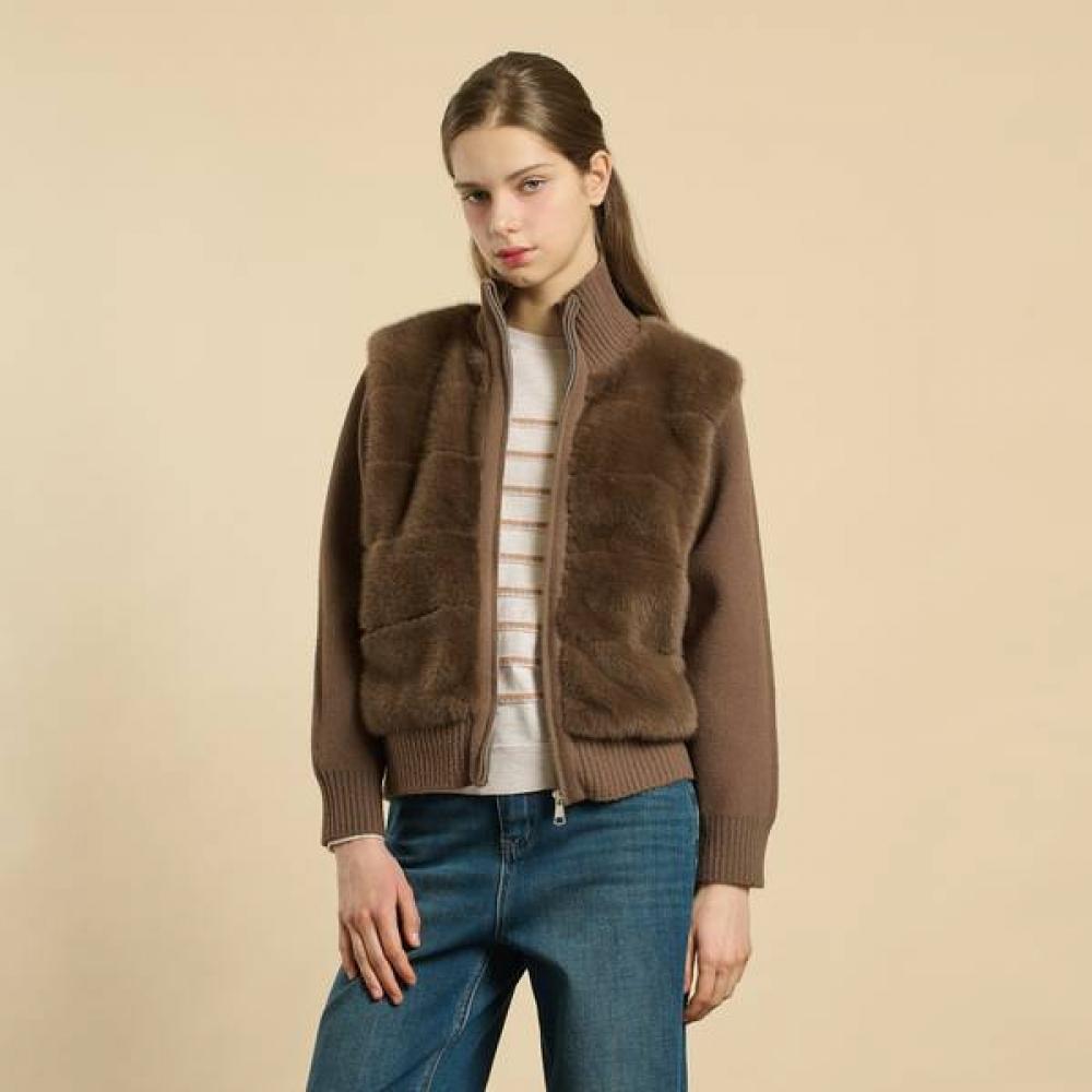 Bcbg Poufer Knit Zip Jumper B6s1g580