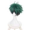 [Milky Time] Косплей Моя Геройская Академия Аниме Униформа Парик на Хэллоуин (Изуку Мидория, Парик)