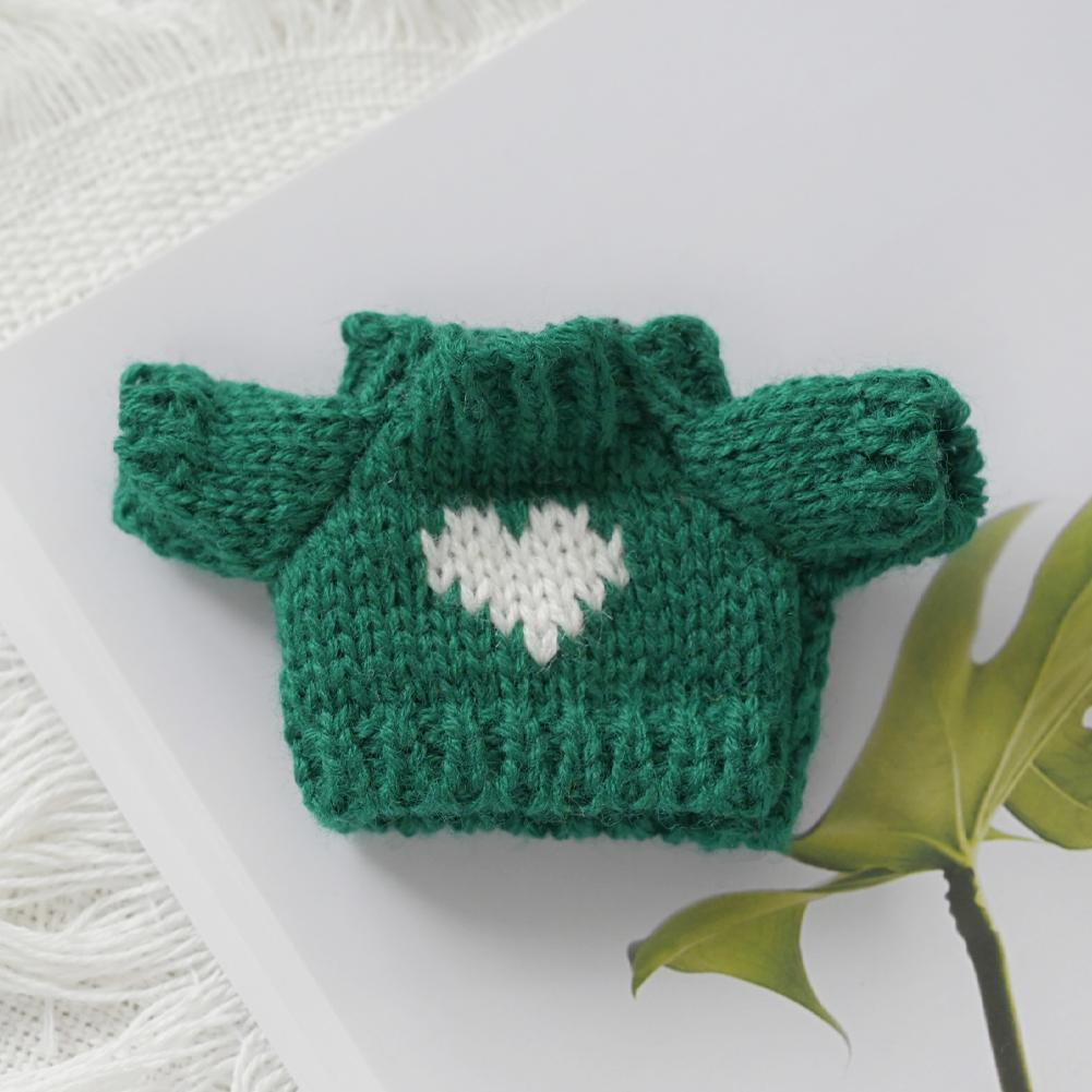 Для 14 см хлопковый комбинезон для кукол с мультяшным сердцем, сменный наряд для плюшевой куклы, аксессуары для игрового домика, мини-одежда