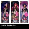 Latest Kpop Demon Hunters Live-Action Figure Toy Set with Theme Song Colorful Lights Action Figures for Fans And