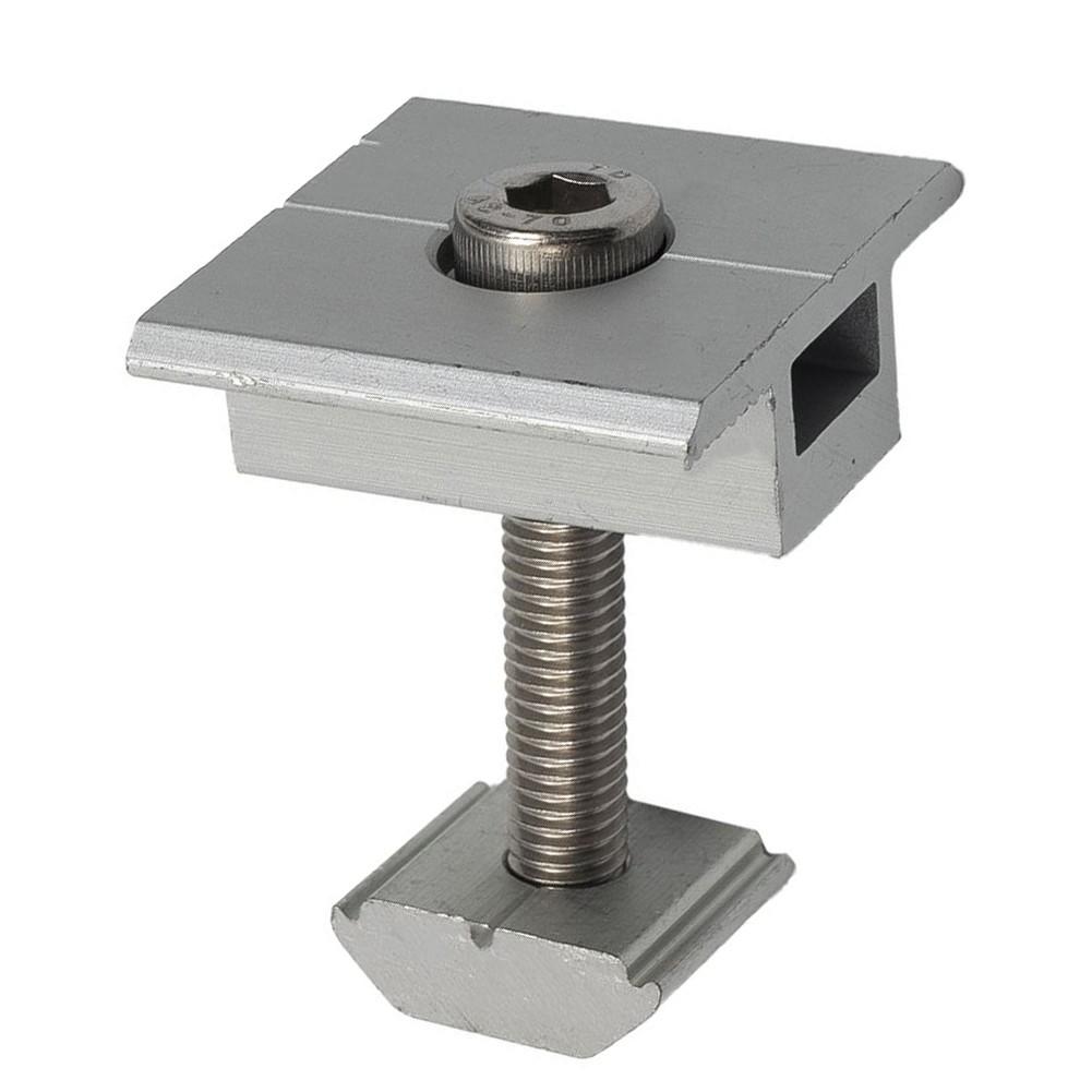 Кронштейн солнечного модуля, монтажная рейка, багажник на крышу, серебристый, удобный