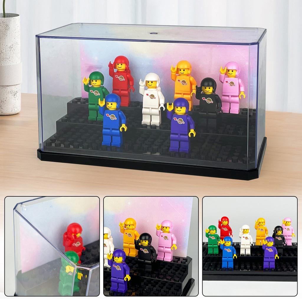 Витрина для конструктора с акриловой прозрачной пылезащитной крышкой для хранения и проектов «сделай сам»