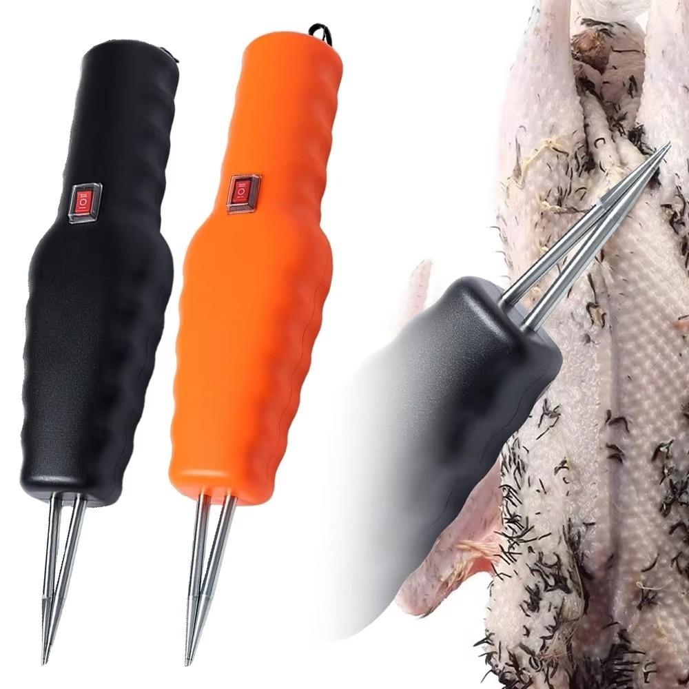 Powerful Motor Electric Poultry Plucker Ergonomic Feather Removal Plucker Poultry Processing