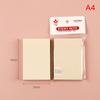 100Pcs Morandi Solid Color Sticky Notes Memo Pad Index Sticker Bookmark Sticker