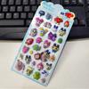 For Kids Girls 3D Stickers Japanese Cartoon Crystal Pop Seal Decorative Peripheral Stickers Notebook Phone DIY toys gift