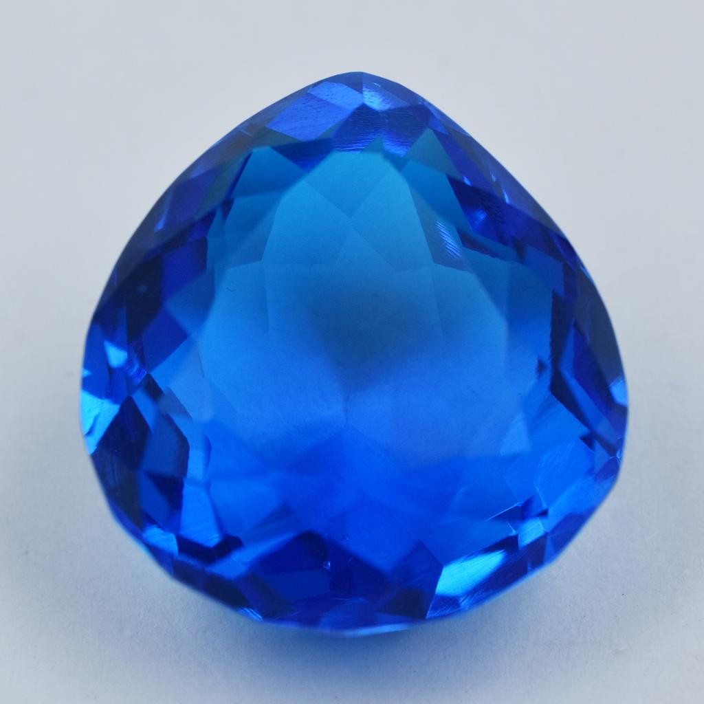 72.40 Carat Natural Blue Tanzanite Pear Shape CERTIFIED Loose Gemstone