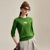 Zhaojun Women's Pure Cashmere Round Neck Sweater