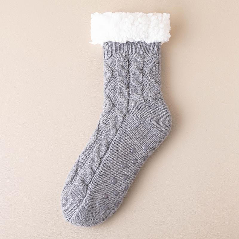 Autumn and Winter Home Warm Socks Floor Socks Warm Foot Women's Socks
