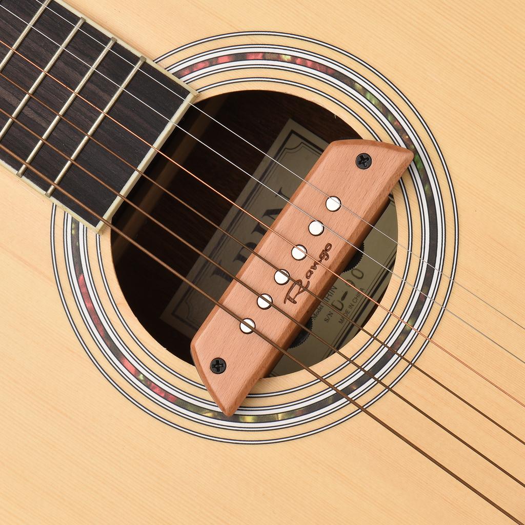 Акустическая гитара Rango RG-S3 Магнитный звукосниматель из бука Пассивный магнитный звукосниматель с звуковым отверстием Нет