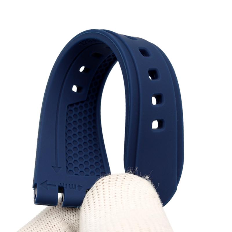 Силиконовый ремешок для Swatch YVS423 419 413 406 400 YCS564G Вогнутый и выпуклый браслет Резиновый ремешок для мужских и женских часов 19 мм 21 мм