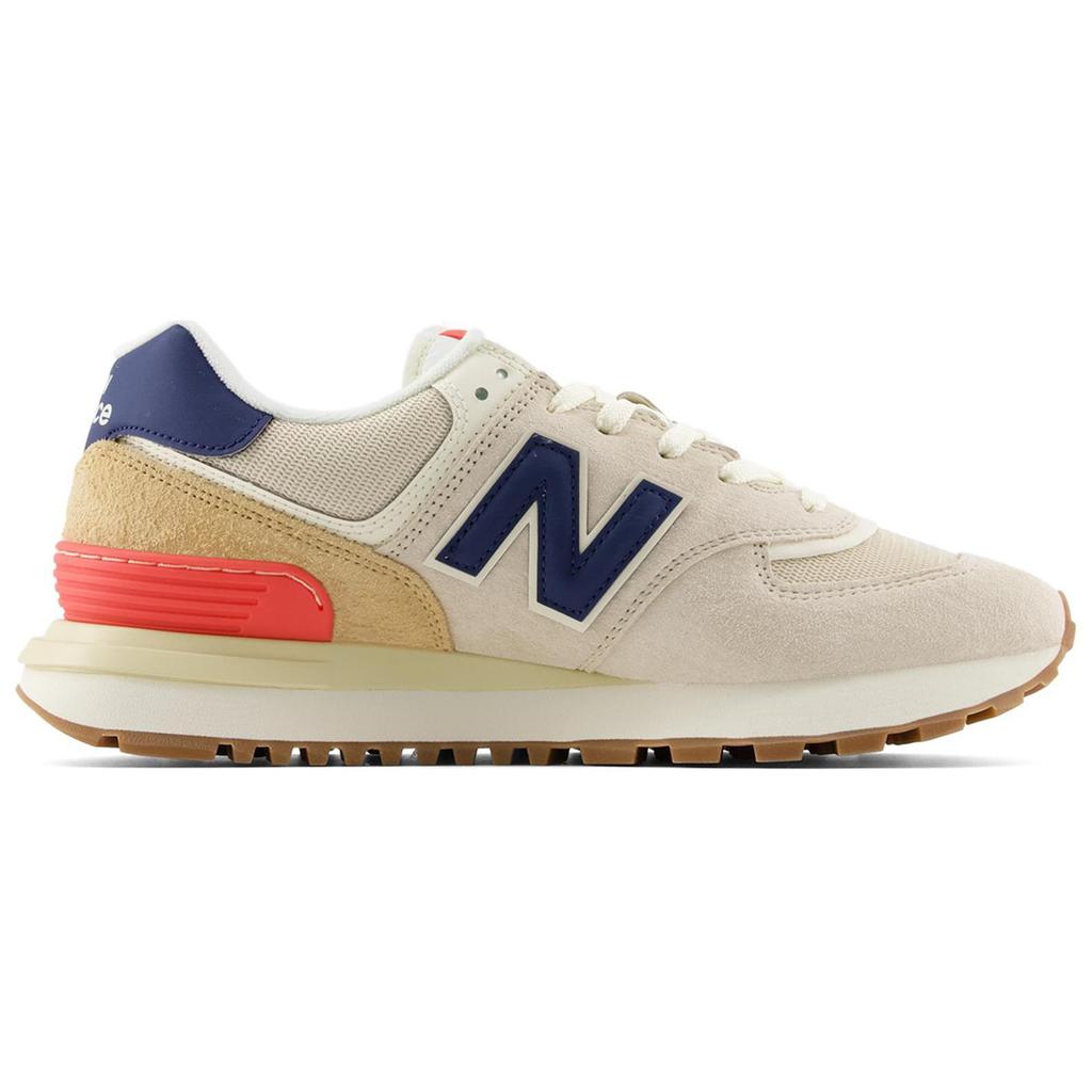 New Balance 574 Legacy кремово-синие кроссовки унисекс серые U574LGNV