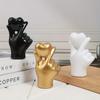 Valentine's Day Love Gesture Ornaments Simple Desktop Living Room Decorative Resin Crafts