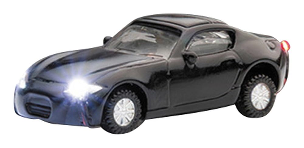 KATO N Gauge Just Plug Sports Car Black Diorama Supplies 24-681B
