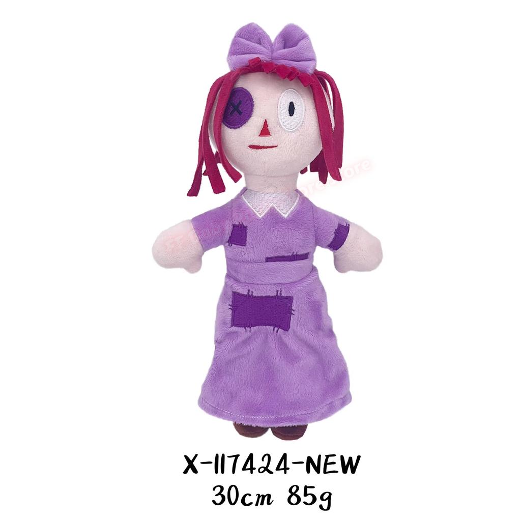 Jax Plush Digital Doll Circus Maid Magical Rabbit Clown Plush Dolls Periphery Stuffed Doll Home Decor Party Favor Birthday Gift