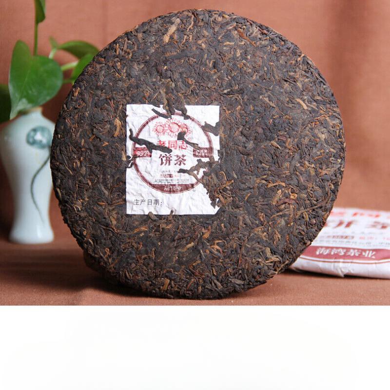 2023 Laotongzhi 9978 Yunnan Old Comrade Haiwan Puer Спелый чай Пуэр 357г/12.59унц.