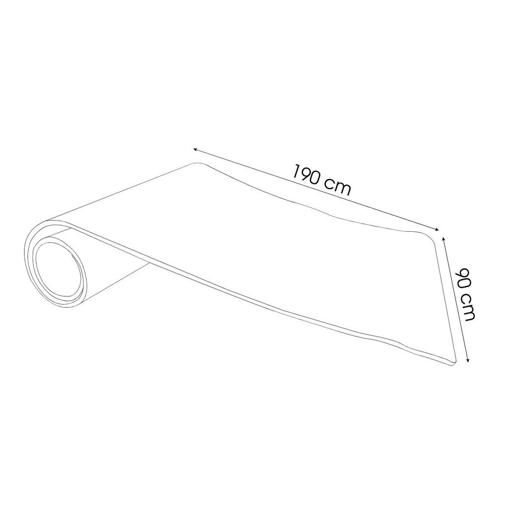 Exercise Mat 190x90x0.7cm X-star - Blue