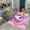 Прекрасный мультяшный ковер с радужным единорогом, коврики для декора детской спальни, коврик для игр и ползания для малышей, коврики для гостиной, ванной комнаты, прихожей, противоскользящие коврики
