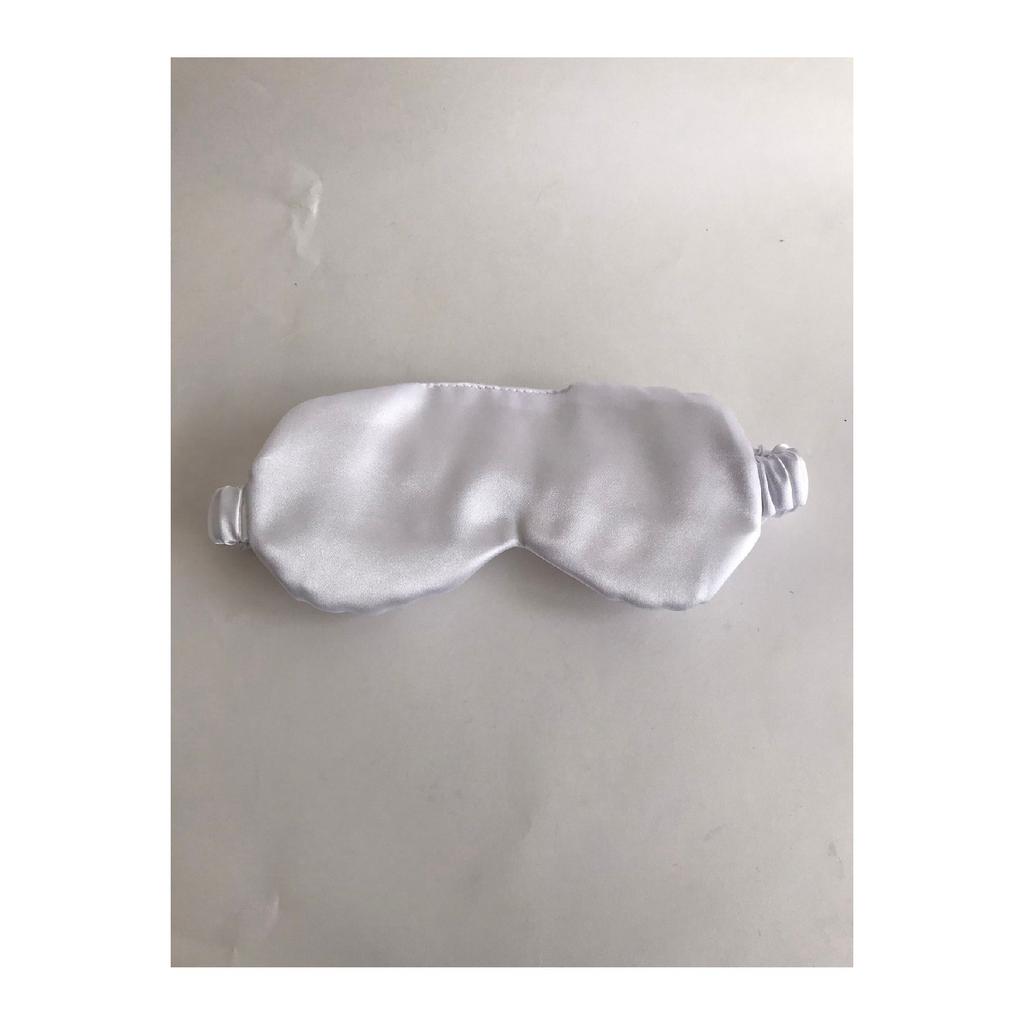 Атласные черные очки для сна/повязка на глазу