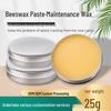 25 г Чистая Натуральная Паста из Пчелиного Воска для Мебели из Палисандра и Деревянных Полов - Настраиваемое, Без Этикетки Масло-Воск для Дерева