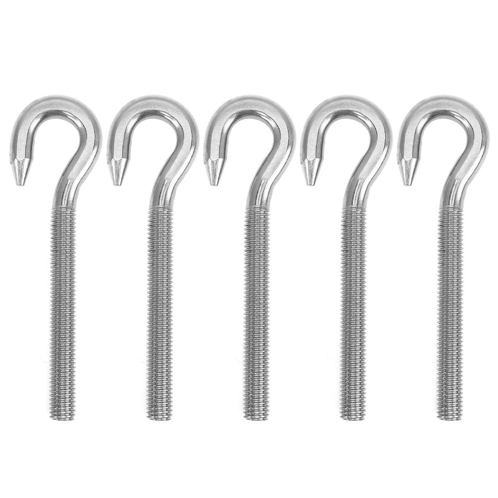 5 шт. Винтовой крюк из нержавеющей стали высокой твердости, крюк-чашка для механического оборудования, дом M10