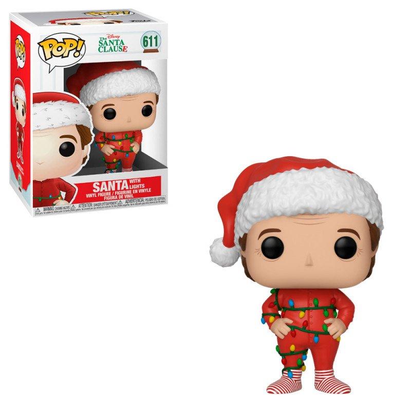 Funko ПОП! Дисней: Санта-Клаус - Санта с огнями