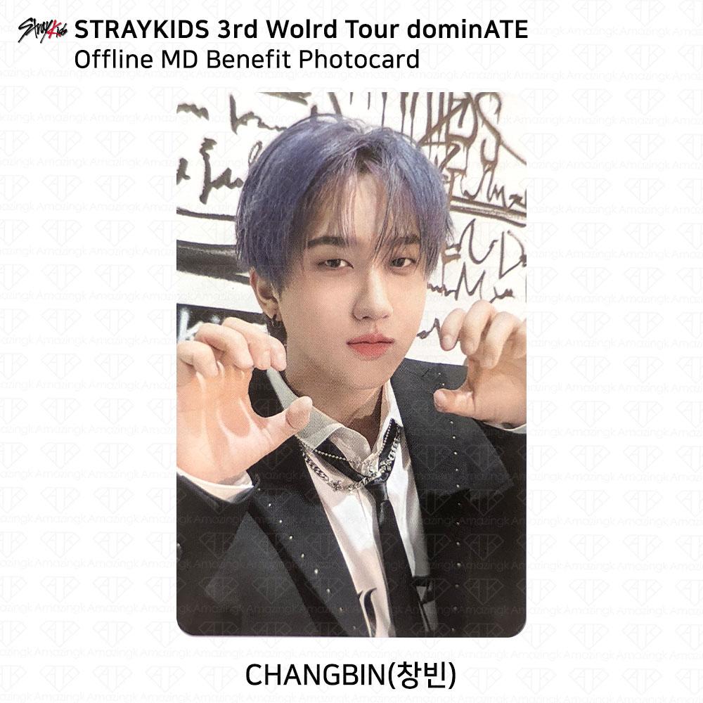 Stray Kids 3rd World Tour dominATE Offline MD Benefit Photocard