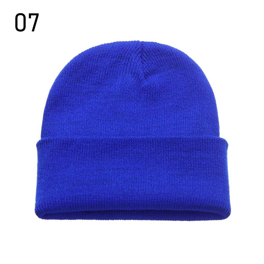 Ladies Casual Cap Woman/Men Female Beanie Caps Winter Autumn Hats Knitted Beanies Warmer Bonnet