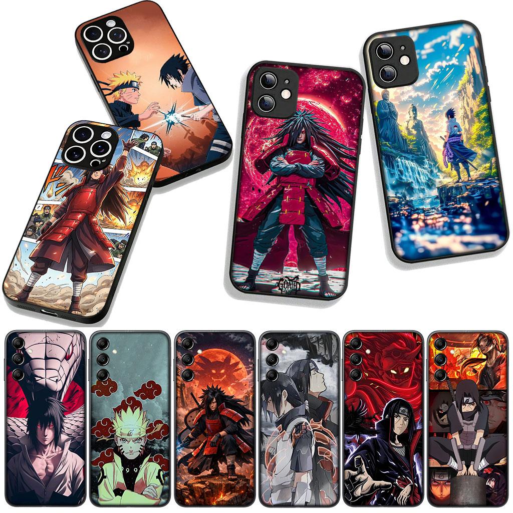 Cover for Apple iPhone 17 16 11 Pro XS Max XR 6 7 8 Plus 16E SE 2020 Air 5 SE2 Phone Case Madaras Narutos Sasuke Uchiha Itachi