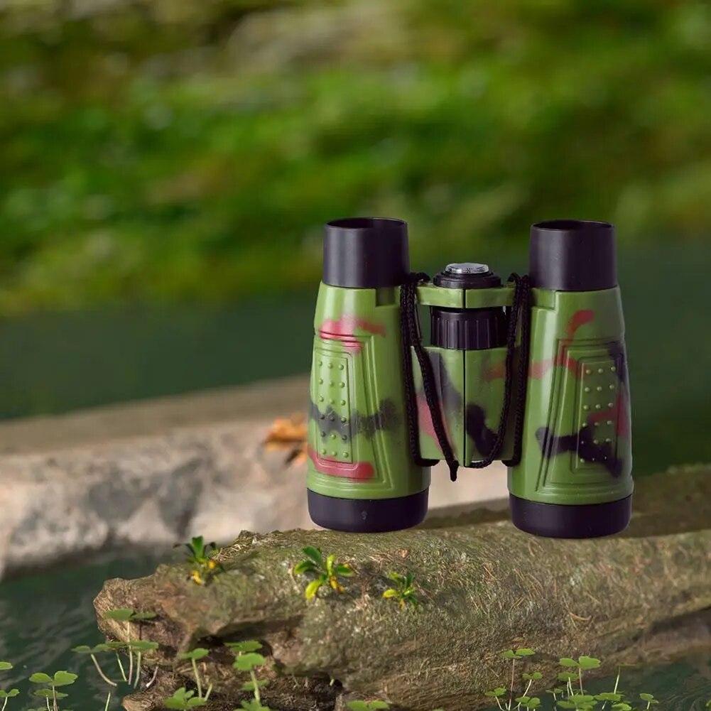 6x30 бинокль детский уличный телескоп моделирование складной открытый охота кемпинг поле выживания игры телескоп игрушечные лошадки