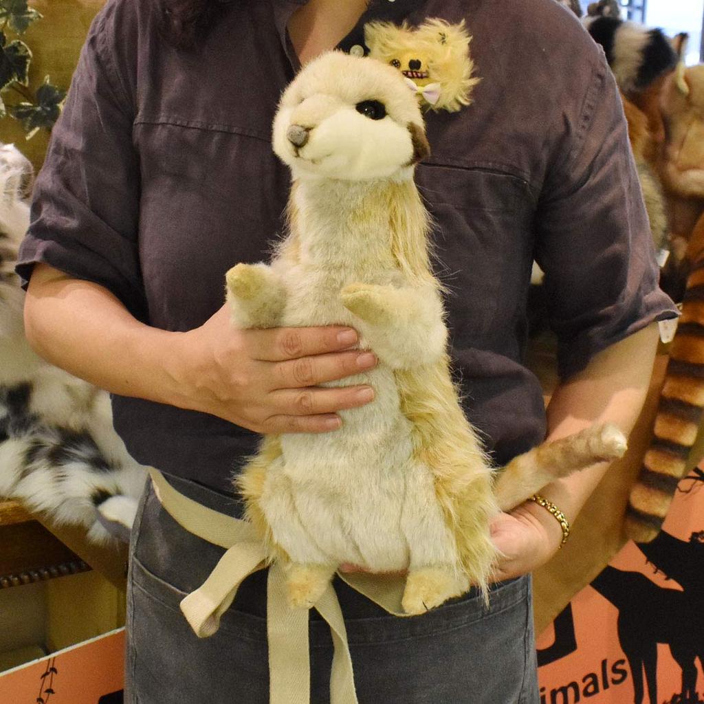 HANSA Meerkat Plush Toy x x 194735 No. 4576, 17.8 15.8 31.7cm, Acrylic,