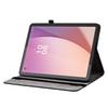 Для Lenovo Tab M9 Кожаный чехол с принтом, подставка, чехол для планшета со слотами для карт