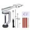 Sharpener Set Fixed-angle Knife Sharpener Knife Sharpening Kit Knife Slicker Edge Sharpener Abrasive Holding System with 4 Sharpening Stones