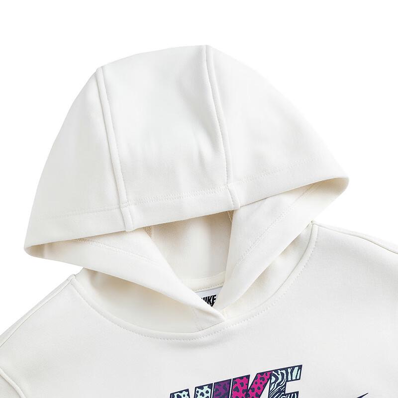 NIKE Kids' Big Logo Hooded Sweatshirt