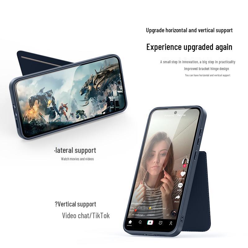 Samsung A15 Ударопрочный чехол-кошелек, A35 Чехол-бампер с полным покрытием