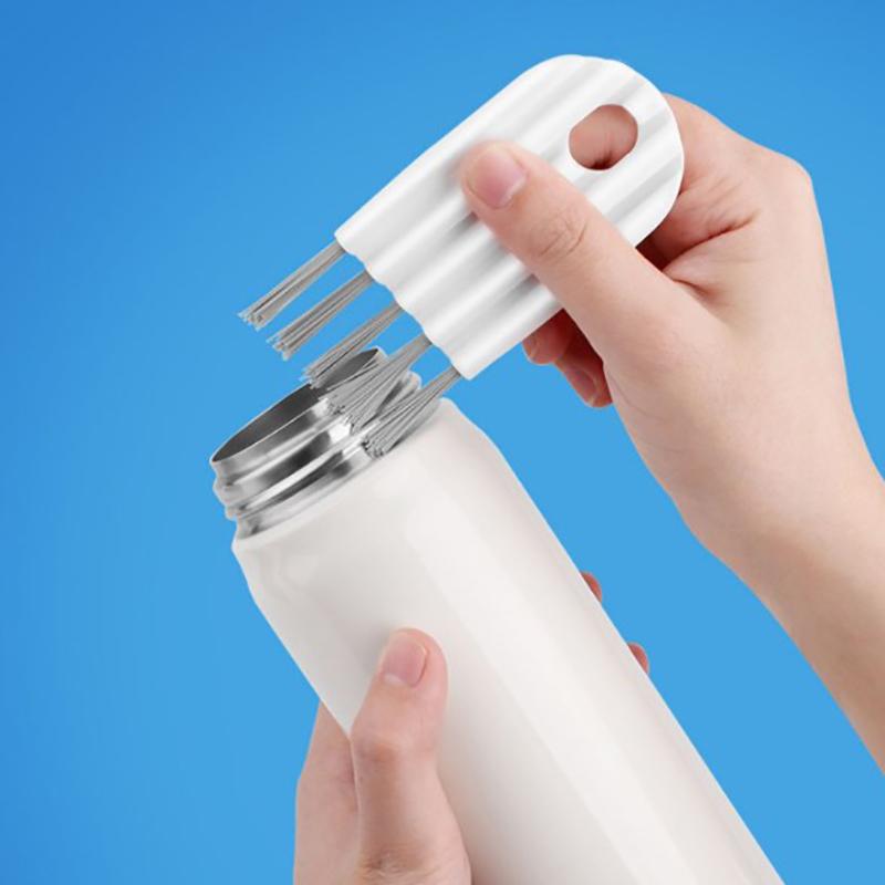 3 шт. многофункциональная гибкая щетка для чистки чашек, щетка для чистки сосок, бутылок, бытовая щетка для чистки клавиатуры, кухонный инструмент