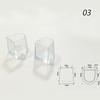 1 Pairs Clear Wedding High Heel Shoe Protector Stiletto Cover Stoppers