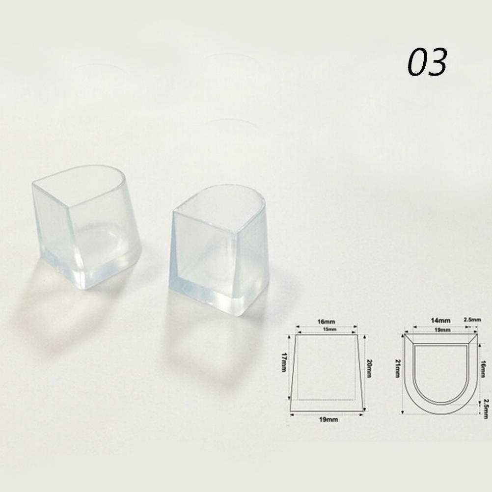 1 Pairs Clear Wedding High Heel Shoe Protector Stiletto Cover Stoppers