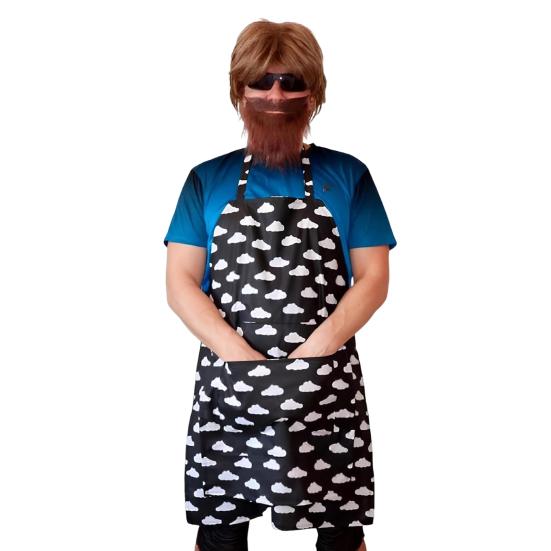 Фартук для розыгрыша шеф-повара для мужчин Креативный сюрпризный карманный фартук Сюрприз
