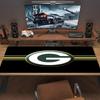 Green Bay Packers Print  Cushion Non-slip Laptop Tablet Big Mousepad XXL Mat Mini PC Playmat With Lock edge