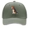 Beagle Pixel Dog Art Hip Hop Hat Fashion Outdoor Sports Sandwich Baseball Cap