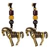 2026 Year Of Chinese Zodiac Horse Lucky Pendant Keychain Copper Feng Shui Wealth Key Ring Women Men Bag Charm Jewelry Gift