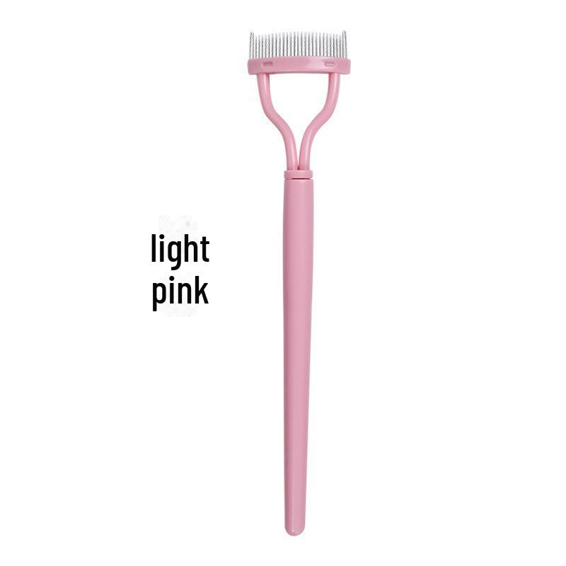 Расческа для бровей и ресниц со стальными зубьями