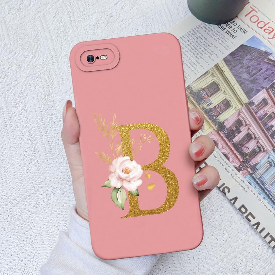Для OPPO Realme C11 C12 C15 C33 C17 C35 C20 C30 Роскошный защитный квадратный жидкий силиконовый чехол из мягкого ТПУ с цветочными буквами для Realme Funda Coque, бампер