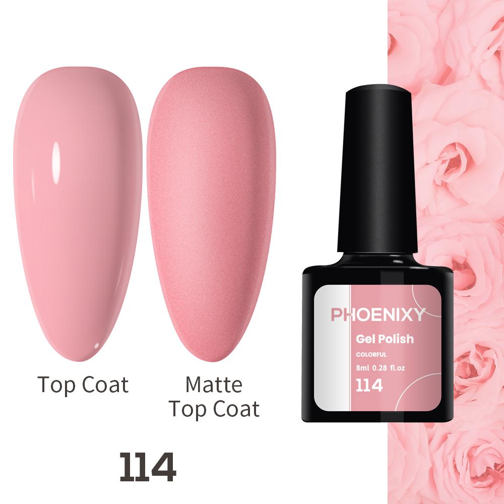 Гель-лак для ногтей PHOENIXY, 8 мл, отмачиваемый гель-лак для дизайна ногтей, маникюрного салона, лампы для ногтей своими руками и украшения домашнего гелевого дизайна ногтей
