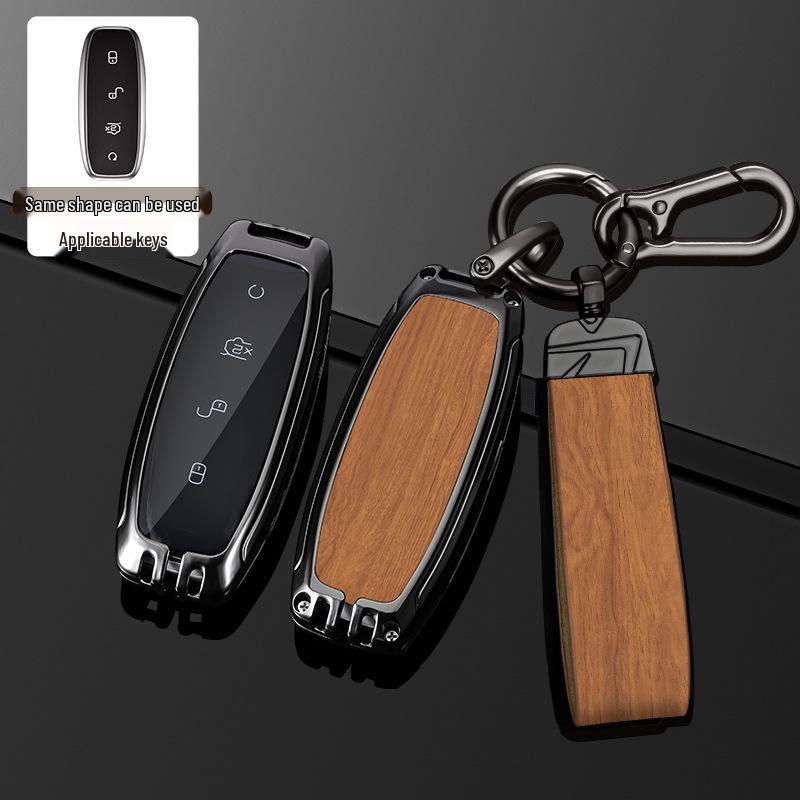 Чехол для ключа автомобиля Denza D9N7: Прочный чехол для пульта с полной защитой для 2023 Denza D9 - Унисекс