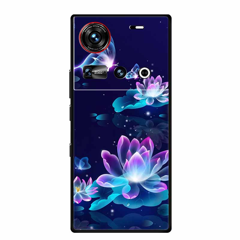 Чехол для ZTE nubia Z70 Ultra 5G Z70Ultra 6,85" Черный Силиконовый Мягкий Чехол для Телефона Для ZTE Nubia Z70 Ultra Задняя Крышка Чехол Z 70 Ultra