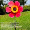 PVC Rotating Sunflower Multistyles Stake Standing Lawn Flower Pinwheel  Outdoor Party Picnic Decor