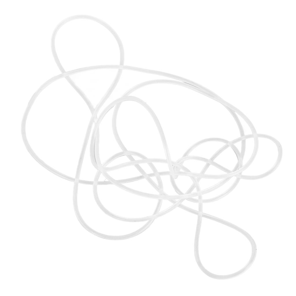 Turntable Belt Professional Replacement Transparent Record Player Rubber Belt for Record Player Component 39.4in